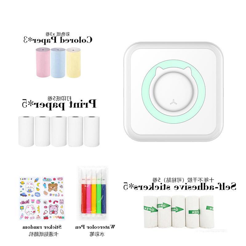 Mini Impresora Térmica Portátil de Fotos de Alta Definición con USB