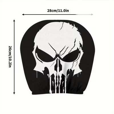 Universal seat cover Car Accessories Headrest Cover - 01-double-sided-printing-1pc-26cm28cm