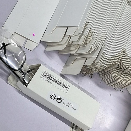 Xiyintemu glasses packaging box, packed into small white box SHEIN, TEMU glasses packaging box