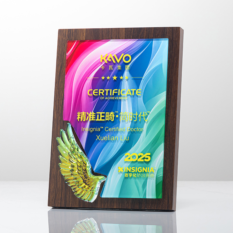 Ventas calientes nuevas medallas de modelado de metal medalla de madera sólida impresión en color creativa de alta calidad estrella de pentaco franquiciada fabricación de tarjetas autorizadas