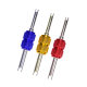 Cross-border aluminum alloy color car air conditioner valve core Wrench Double-headed installation tool valve core disassembly screwdriver