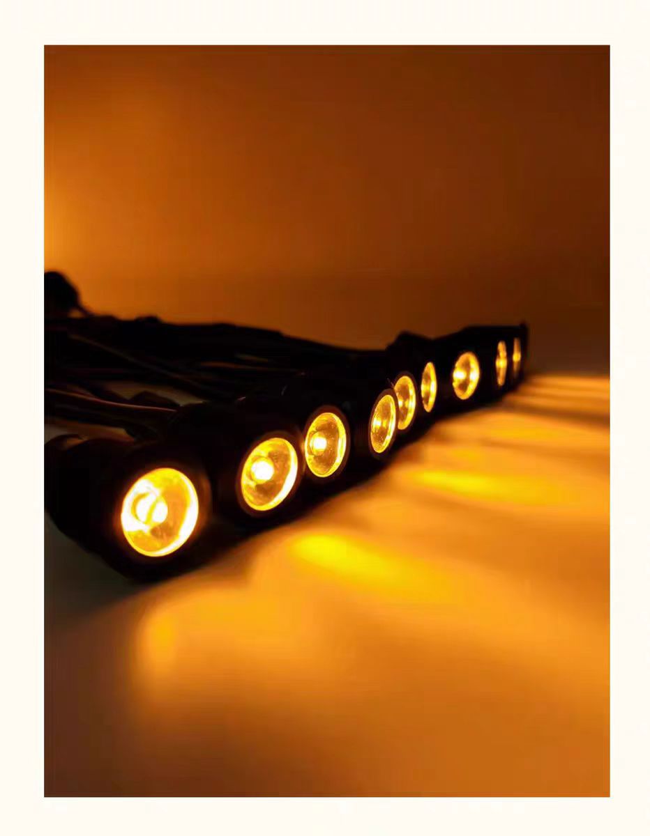 Car modification universal eagle eye light daytime running light bright waterproof high power LED daytime running light turn yellow light