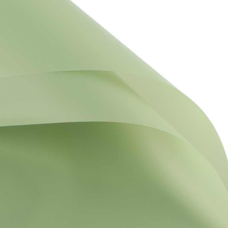 Flor de papel de embalaje material de plástico coreano impermeable ramo de papel de embalaje floristería floral color sólido coreano papel normal al por mayor