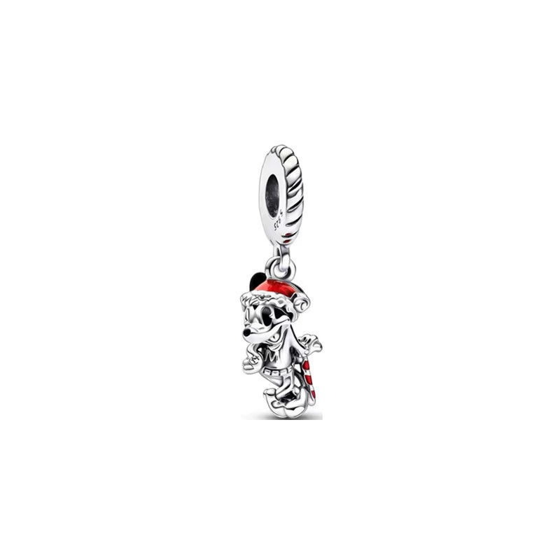 Клик-подвеска Panjiazhu Disyini Spider-Man Earrings Series Lucky Star Bead Guardian Ring Sterling Silver