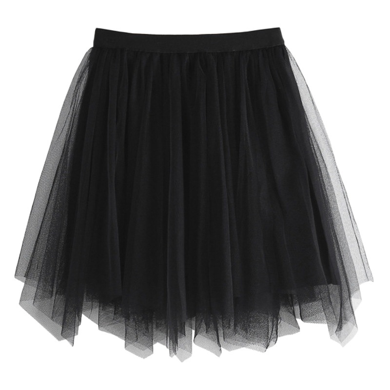Falda de malla para niñas de estilo coreano Otoño e Invierno 2023 Nueva ropa infantil para bebés falda infantil mediana y grande Falda midi para niños ESTILO OCCIDENTAL image 1