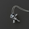 Multilayer fashionable space astronaut hip-hop style, necklace, trend pendant, sweater