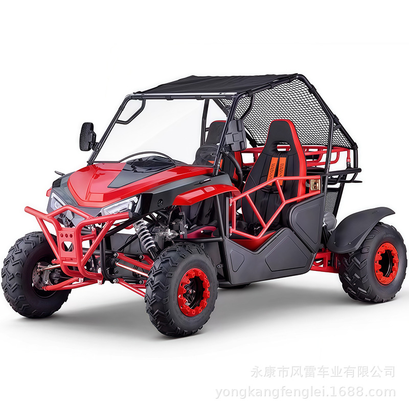 Vehículo UTV Todo Terreno 230cc de Hierro y Plástico con Transmisión por Eje para Montaña image 6