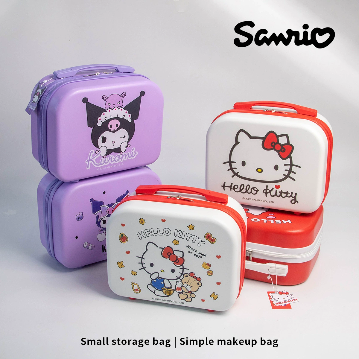 Трилай Ку cartoon портативный вместительный косметичка, коробка, система хранения, подарок на день рождения