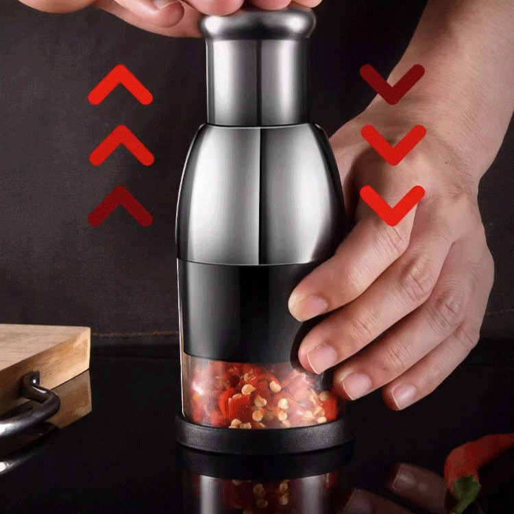 304 palo de acero inoxidable palo de palo de ajo casero barro de cocina herramienta de prensa de cocina multifuncional