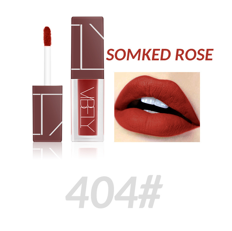 VIBELY's matte, waterproof, non-stick, non-fading lip gloss, nude five-color liquid lip gloss, a bestseller undefined