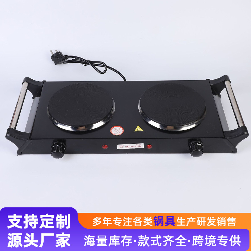 2000W horno eléctrico decocción de medicina calentamiento horno eléctrico de doble cabeza cocina horno de cerámica eléctrica multipropósito pequeño electrodoméstico pequeño horno eléctrico image 1