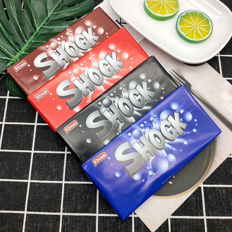 Imported Russian Elmei Chocolate Bubbly Black Chocolate Snack with one-time delivery 60g