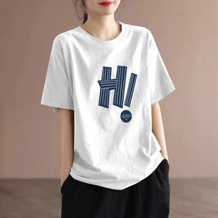 ���޶���t��Ů2023�¿��ļ�oversize����ӡ���@���������L������t