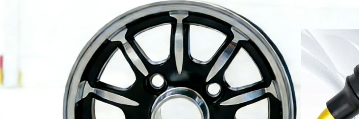 Original factory 10-inch brand new 10400 vacuum aluminum alloy rear wheel suitable for tricycles and quadricycles, thickened