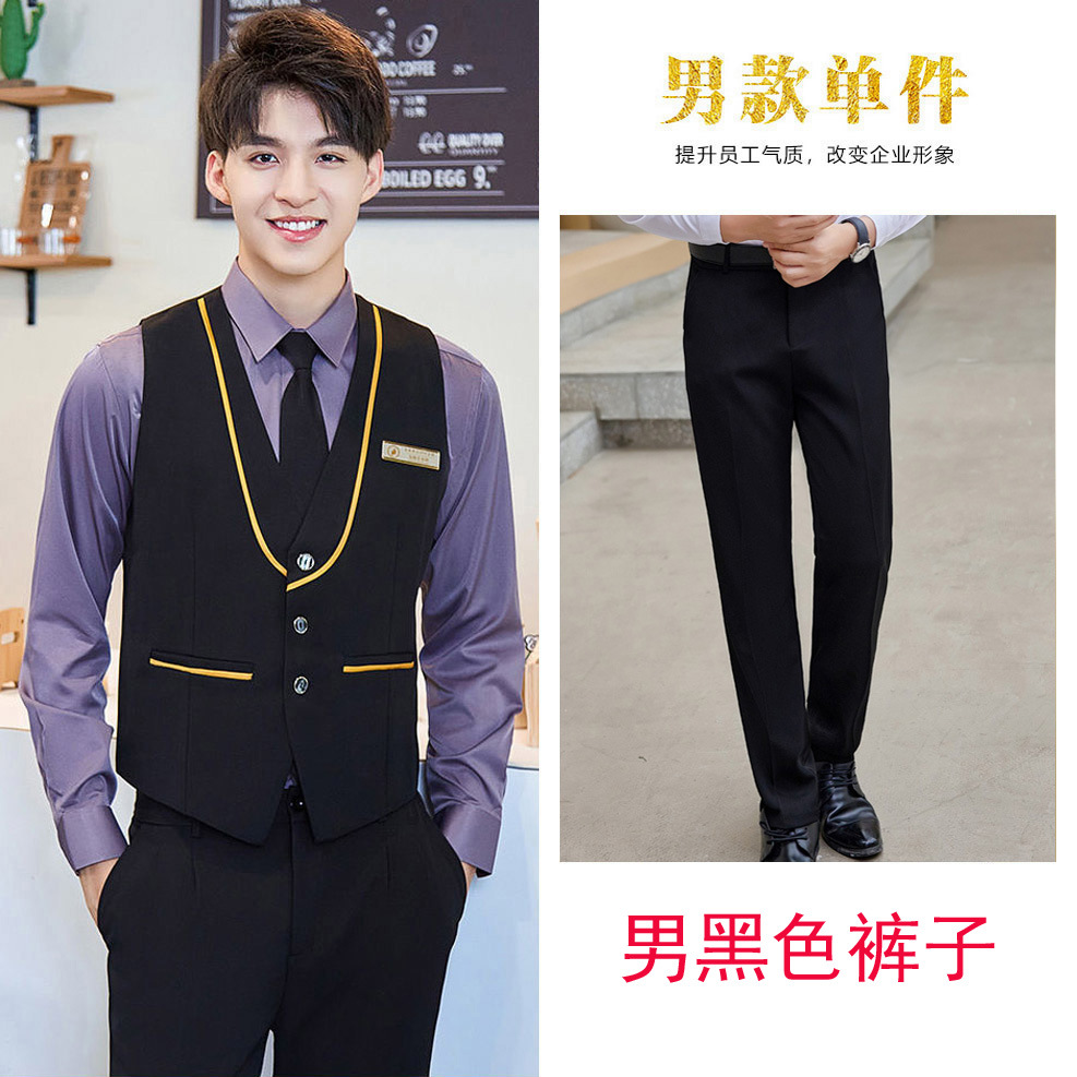 Мужские черные брюки-50 юаней