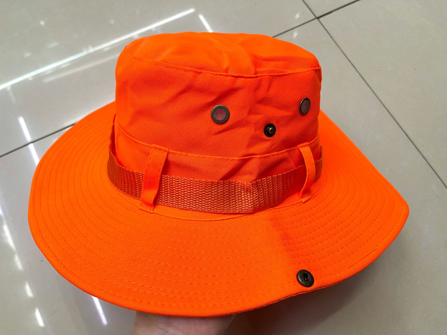 Sombrero de pescador de verano de tela de doble cara almacena portátil sombrero de verano al aire libre pesca gorra gorra de sombrero
