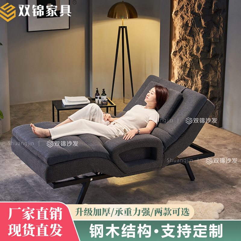 Shuangjin Original New Model Healing Sleep Sofa Bed Ergonomic Electric Massage Chair with Music and Foot Spa