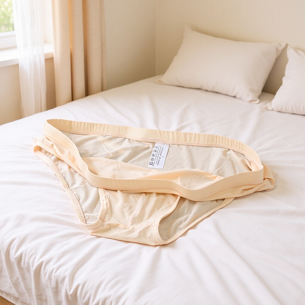 Men's briefs/thong underwear, made of breathable, skin-friendly, quick-drying, low-rise, sexy, ultra-thin, transparent, suitable for summer.