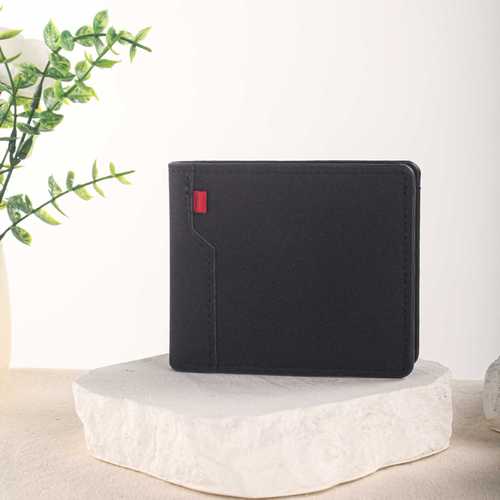 New canvas bag men's wallet PU bag wallet casual business card holder ultra-light waterproof coin purse billfold