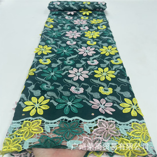 African High Quality 3d cotton lace 100%����ܛ���w��ˮ��߅
