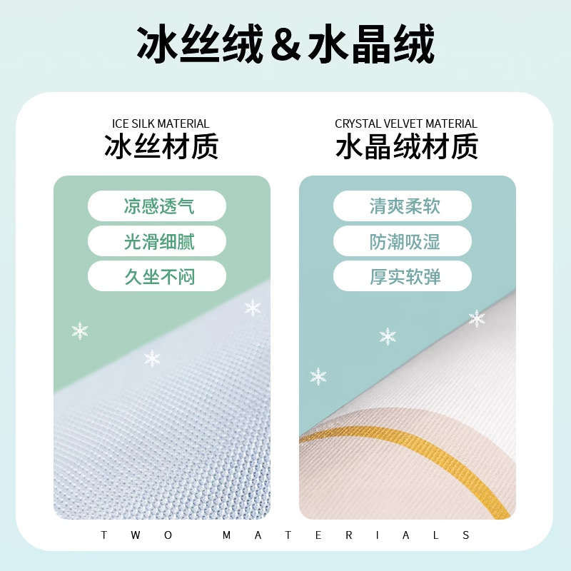 Car Seat Cushion, Universal Seat Cover for All Seasons, Simple Cartoon Half-Pack Seat Cushion, Non-Slip, Breathable Rear Single-Piece Seat Cushion