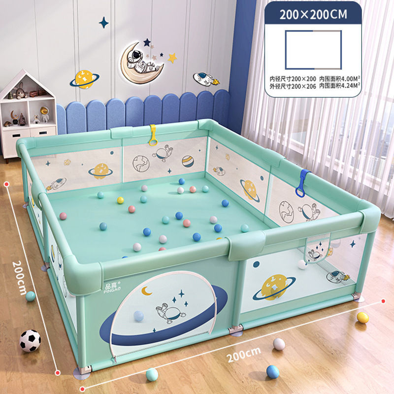 Barra de protección para bebés, valla de juegos para niños, hogar interior, valla de seguridad para bebés, alfombra de escalada, valla de piso para niños pequeños