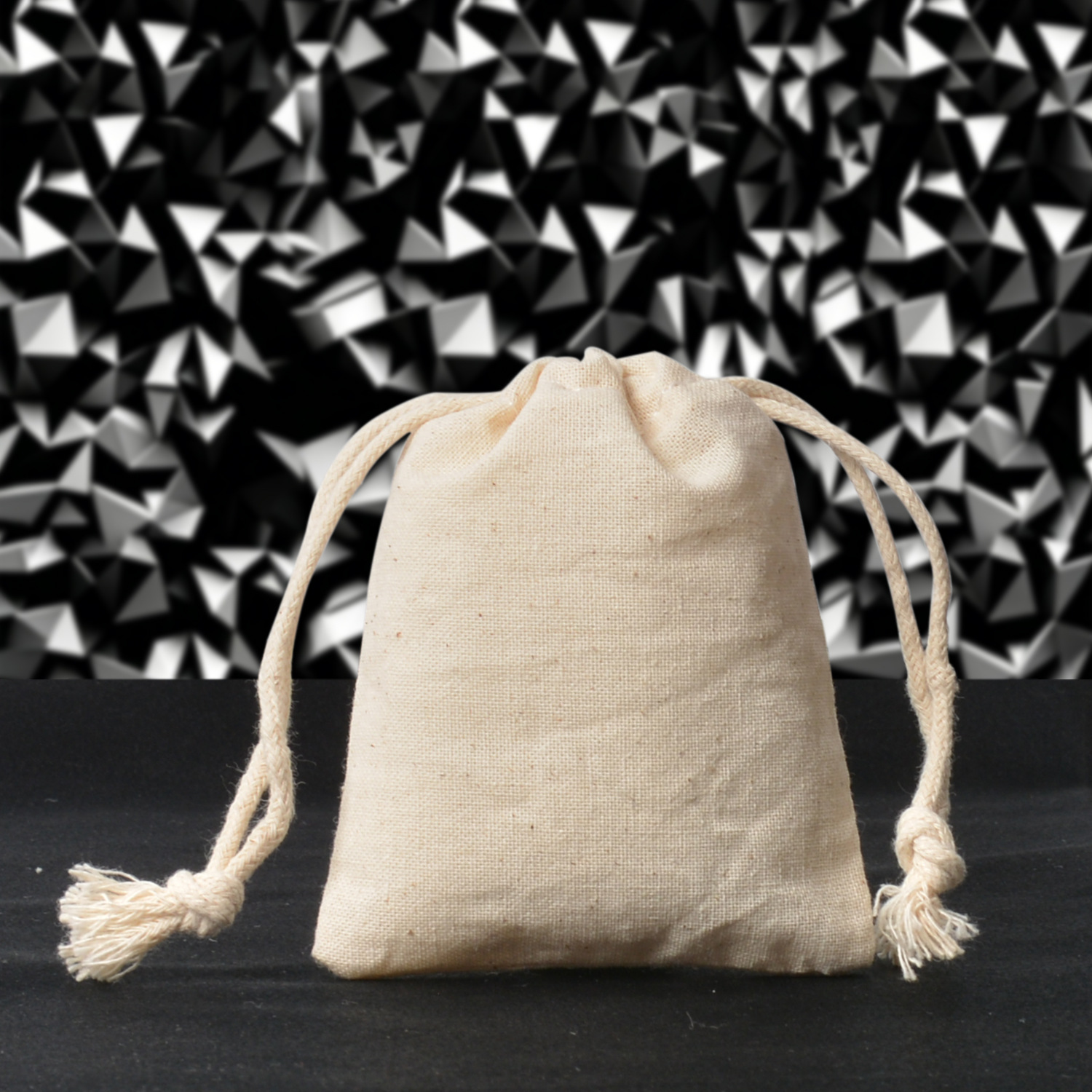 Bolsa de algodón de color natural, bolsillo con cordón, joyería, almacenamiento de granos diversos, bolsa de algodón con boca de cordón de algodón transpirable, logotipo impreso image 8