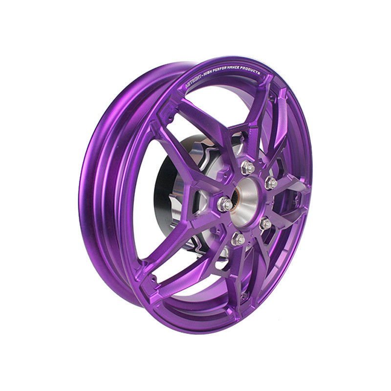 Suitable for Honda Giorno 125 Motorcycle Front and Rear Wheel Hubs Cnc Aluminum Alloy Thickened Wheel Rim Assembly Modification