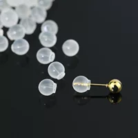 Оптовая Продажа с фабрики серьги кожаный штекер TPE охрана окружающей среды беруши ушные украшения аксессуары круглые серьги штекер
