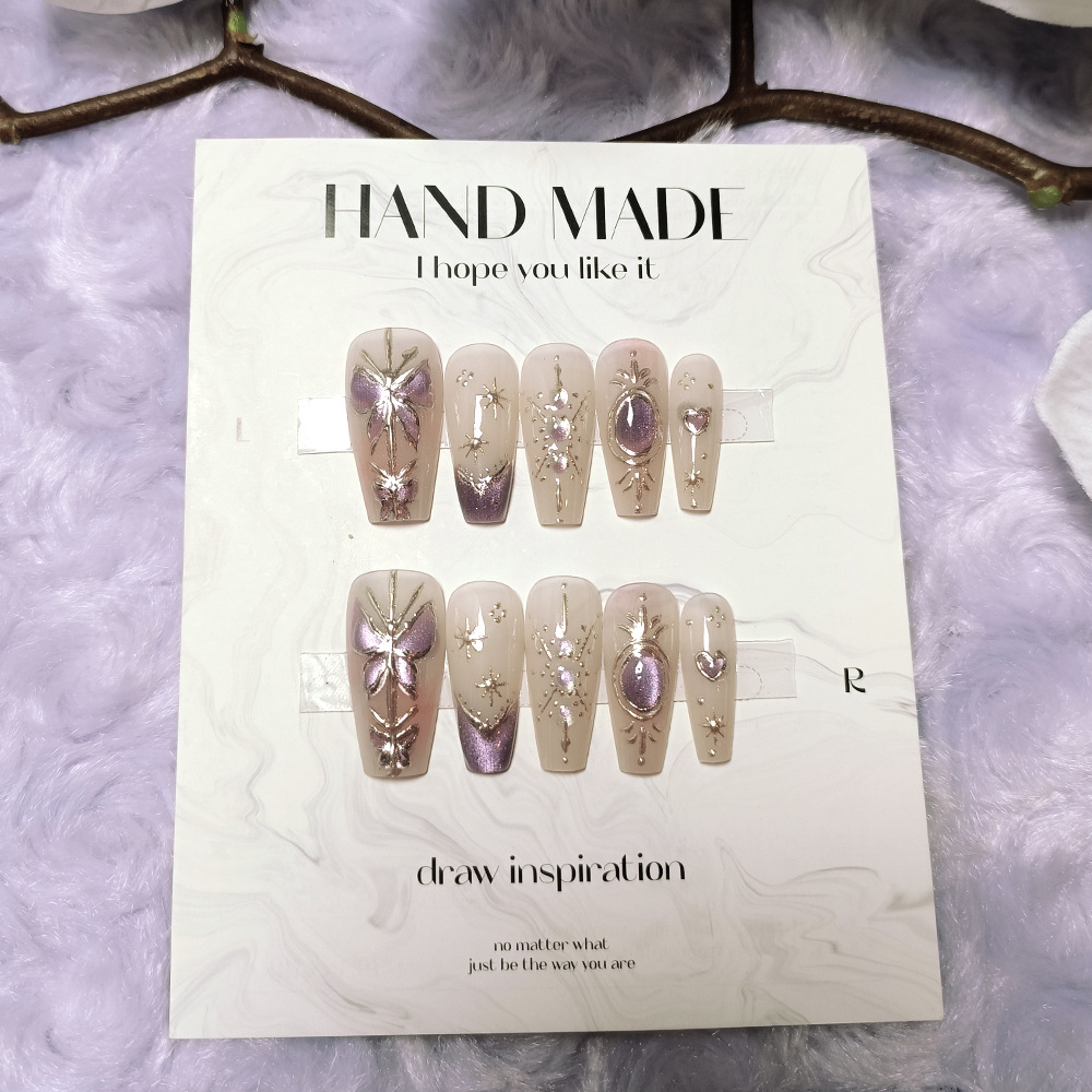 10 piezas decodificadas hechas a mano para usar uñas blanqueadoras, parches de uñas de alta calidad, pequeños libros rojos de uñas de venta caliente