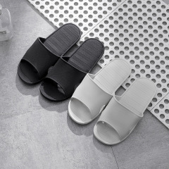 Men's Slippers Indoor Couple Home Use Anti-Slip Soft Sole Bath Shower Slippers for Women Summer Cool Slippers