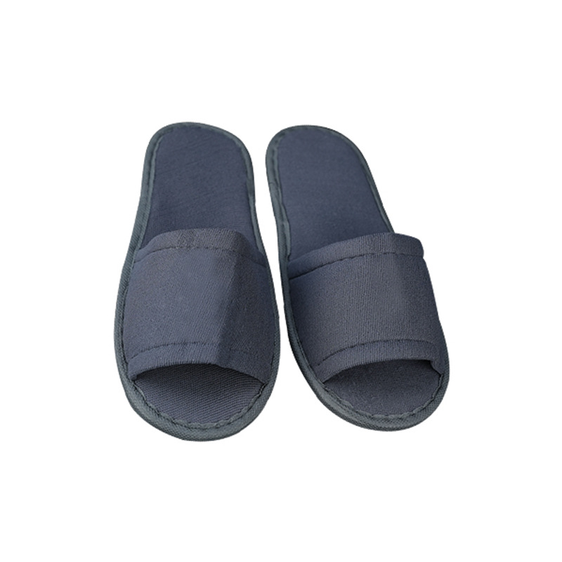 Zapatillas desechables antideslizantes suministros de hotel de hotel de alojamiento residencial para acogida de huéspedes espesar no tejido fábrica al por mayor spot