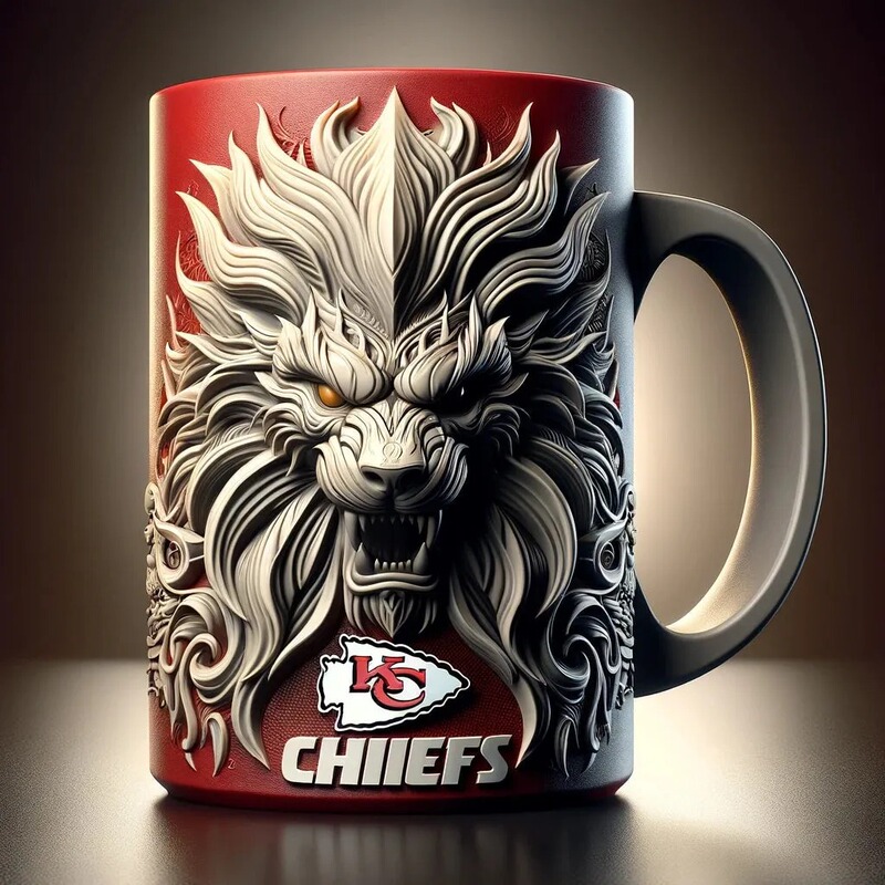 跨境新品NFL Guardian Beast 3D Mug NFL守护兽3D马克杯咖啡杯|undefined