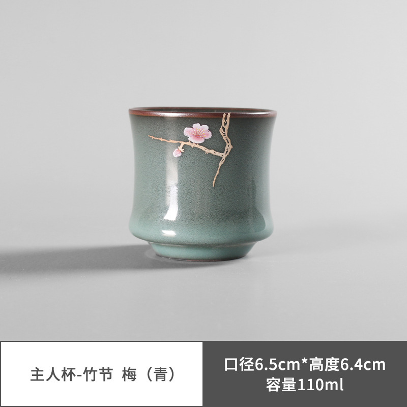 Horno oficial juego de té de Kung Fu caja de regalo traje tetera Tazón de tapa taza de té empresa de negocios Reunión Anual apertura regalo logotipo personalizado