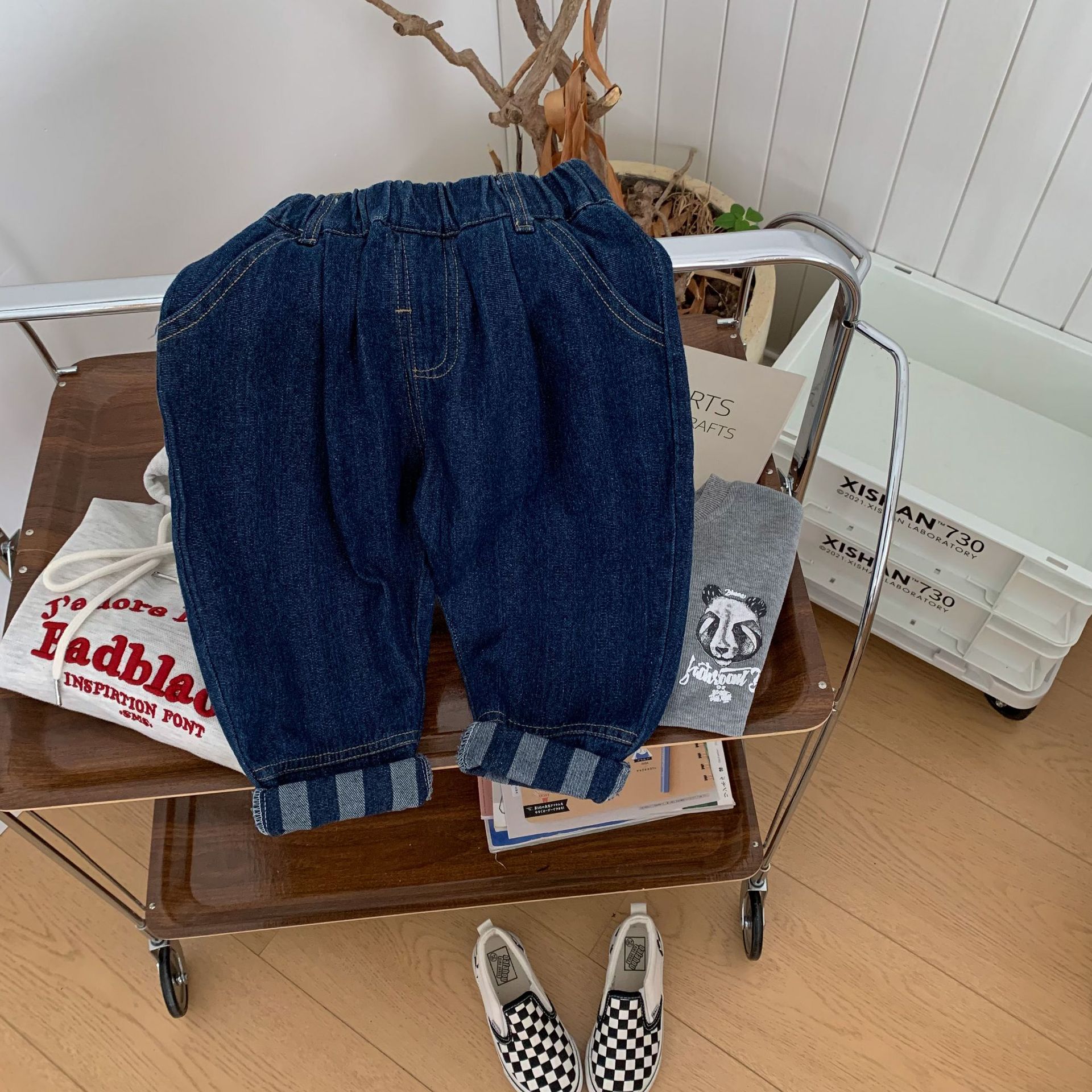 Children's autumn trousers