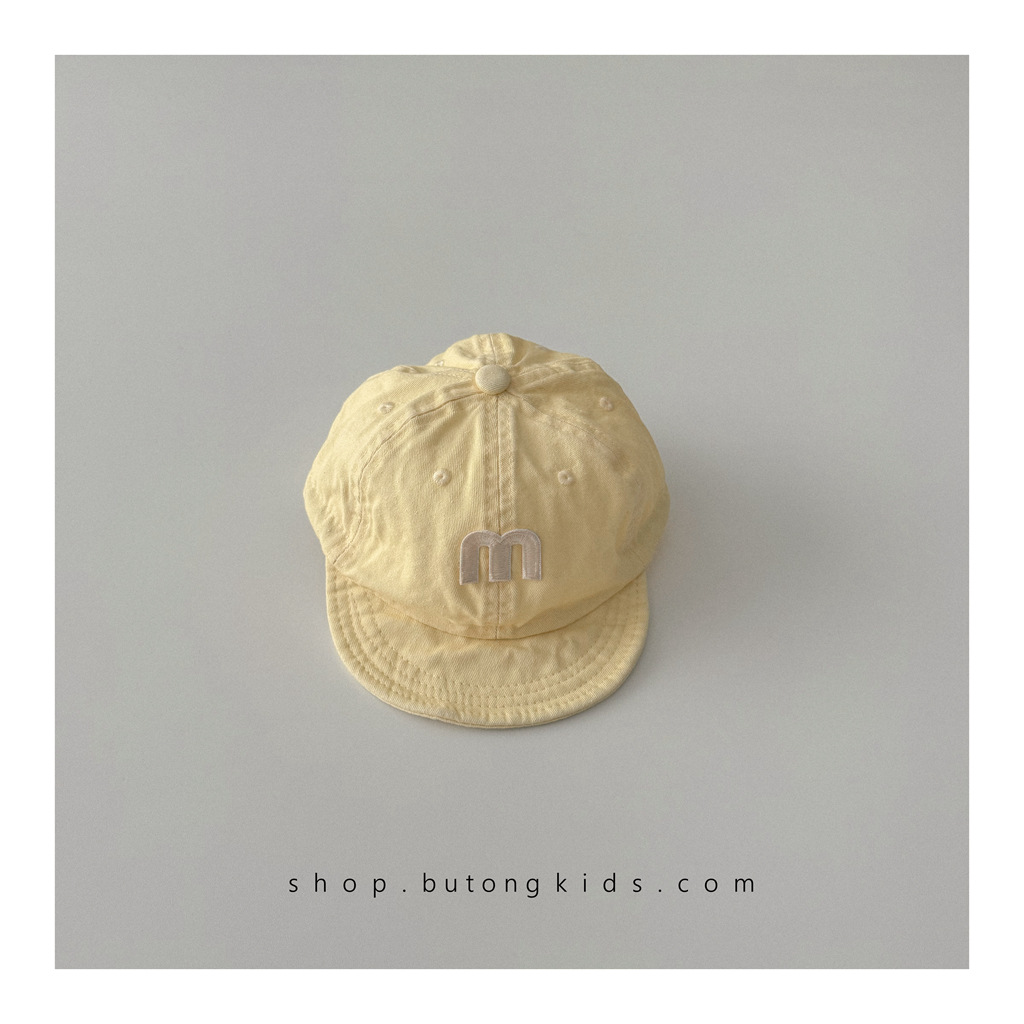 m부드러운 뾰족한 모자 노란색(어린이)