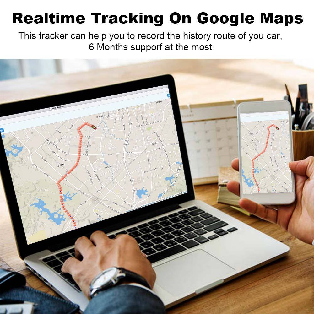 New Car-Mounted 4Gtk818 Gps Locator Cigarette Lighter Fast Charging Car Charging Accurate Positioning Plug in