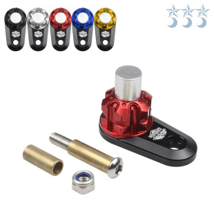 Electric car and motorcycle modification parts parking brake lock buckle horn lock stop hand brake switch fixing parts
