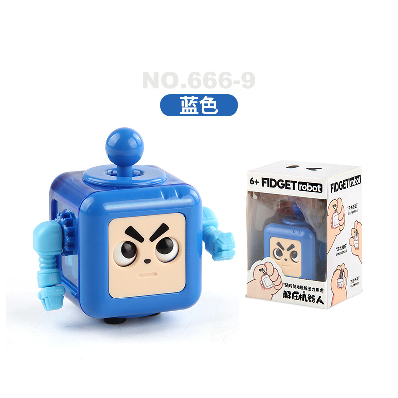 666-9 descompresión Big Eye robot azul chino en caja 43G
