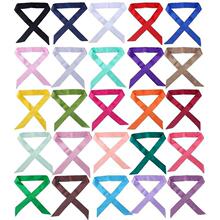 Q 23816 Single Color Narrow Scarf ��ɫխ˿�� �羳ŷ��