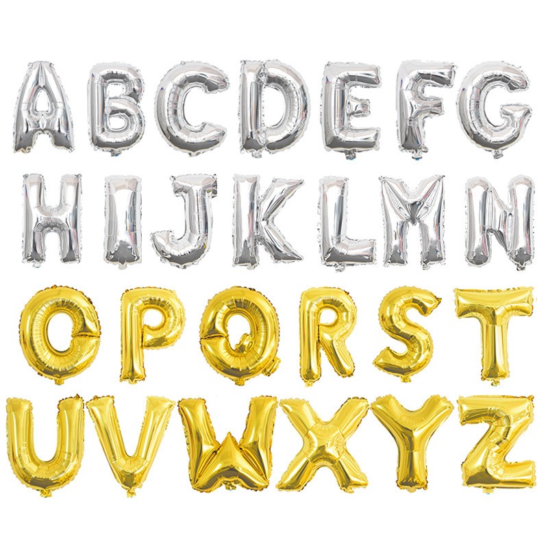 Globos de números en papel de aluminio oro para cumpleaños_voghion.com