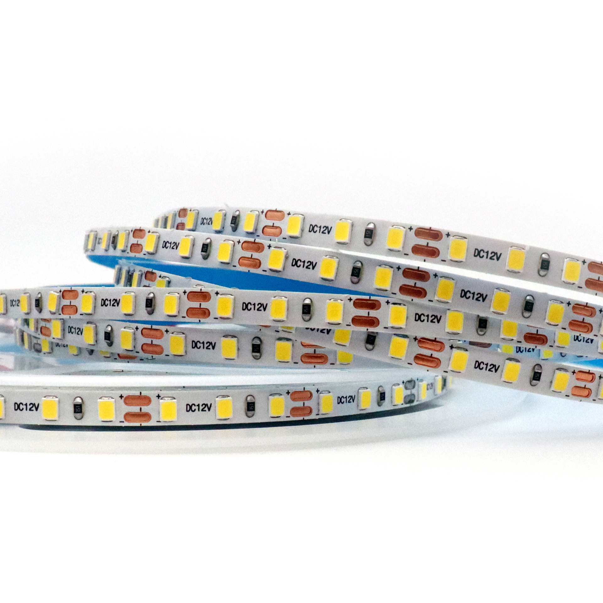 Correa de luz LED 12V2835 placa desnuda con adhesivo autoadhesivo de bajo voltaje 120 lámpara de 5mm de ancho gabinete de vino luz de línea de la fuente de luz