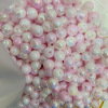 Material from pearl, round beads, Chinese hairpin with tassels, 8mm