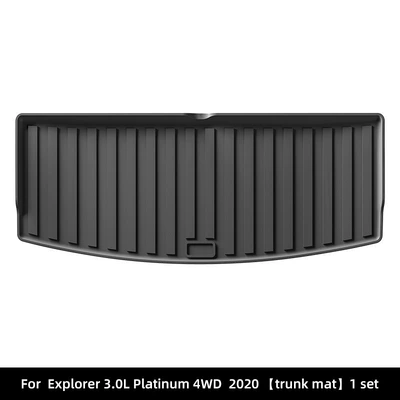Trunk Mat Tpe Fully Environmentally Friendly Trunk - 20-ford-explorer-trunk-mat-21-upgrade-north-america-black