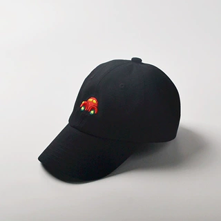 moinmlon春夏秋韩版新款棒球帽汽车绣花儿童遮阳防晒太阳帽棉透气