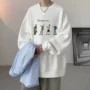华棉印花宽松春秋季卫衣
