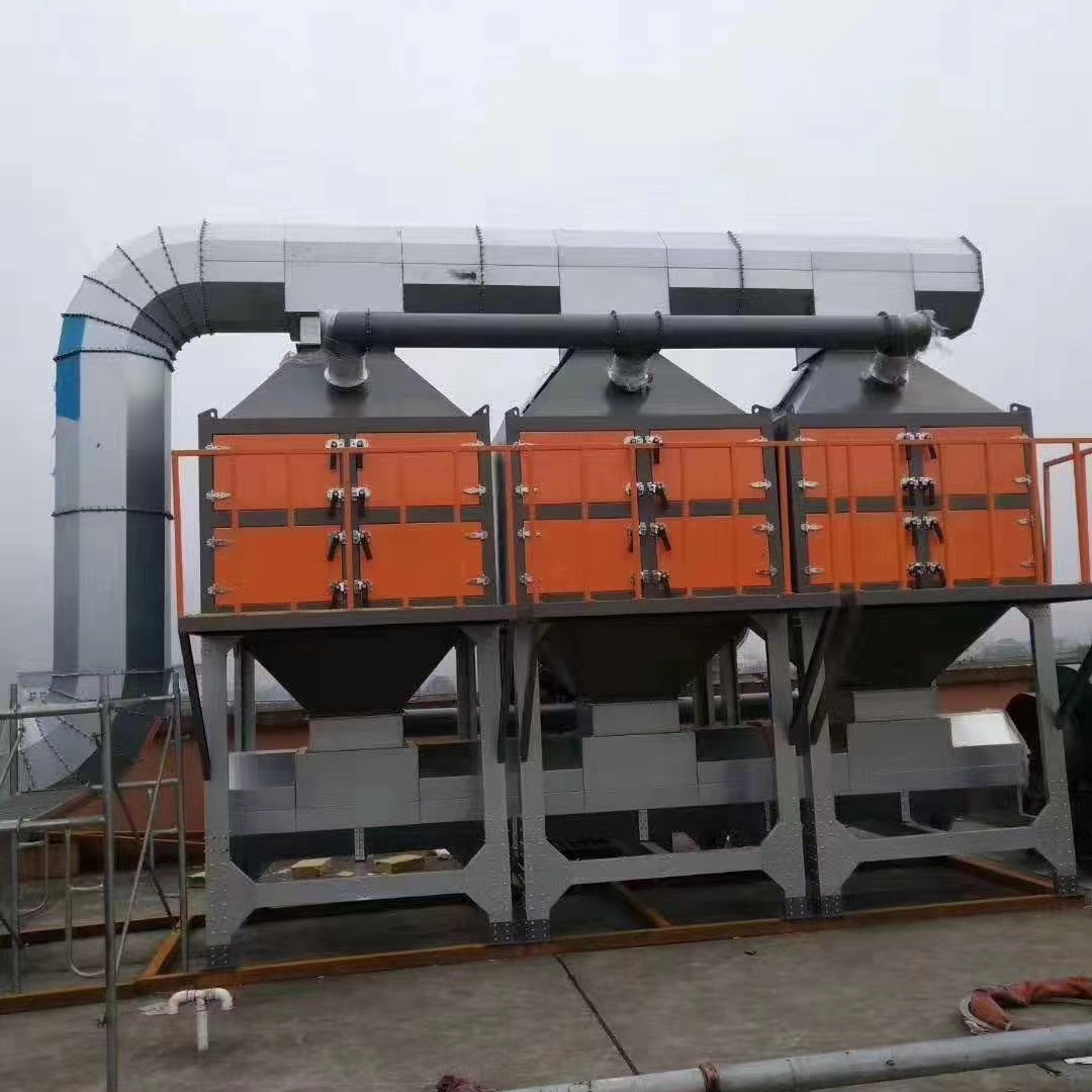 供应催化燃烧废气处理设备 活性炭吸附脱附再生装置 VOCS废气治理