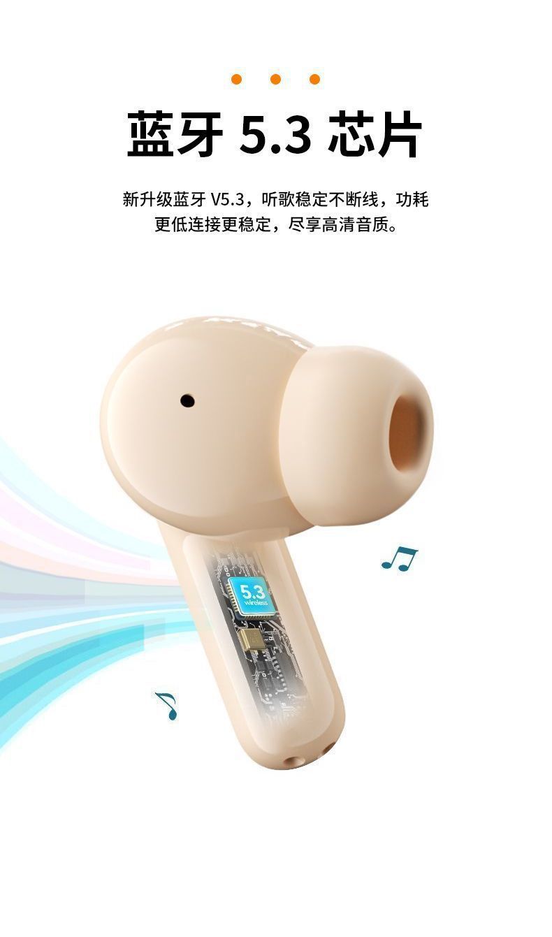 【天籁之音】2026 Yeni Model Kablosuz Bluetooth Kulaklık Kulak İçi Gürültü Azaltma Yüksek Ses Kalitesi Spor Uzun Pil Ömrü