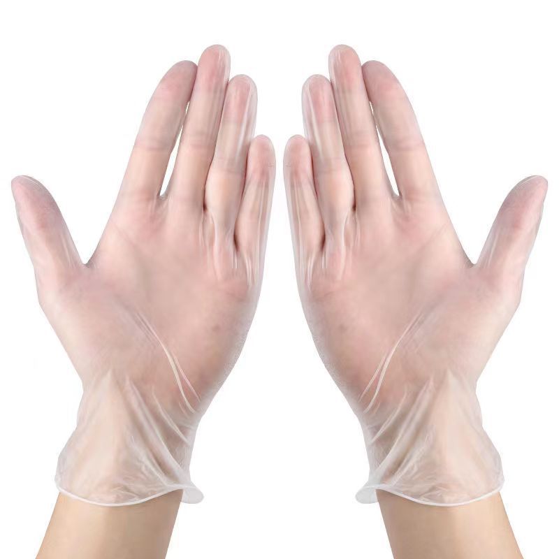 Waterproof wear-resistant disposable gloves PVC