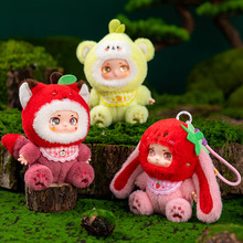 新款卡通可爱搪胶毛绒玩具公仔甜心派对潮流手办厂家直销生日礼物